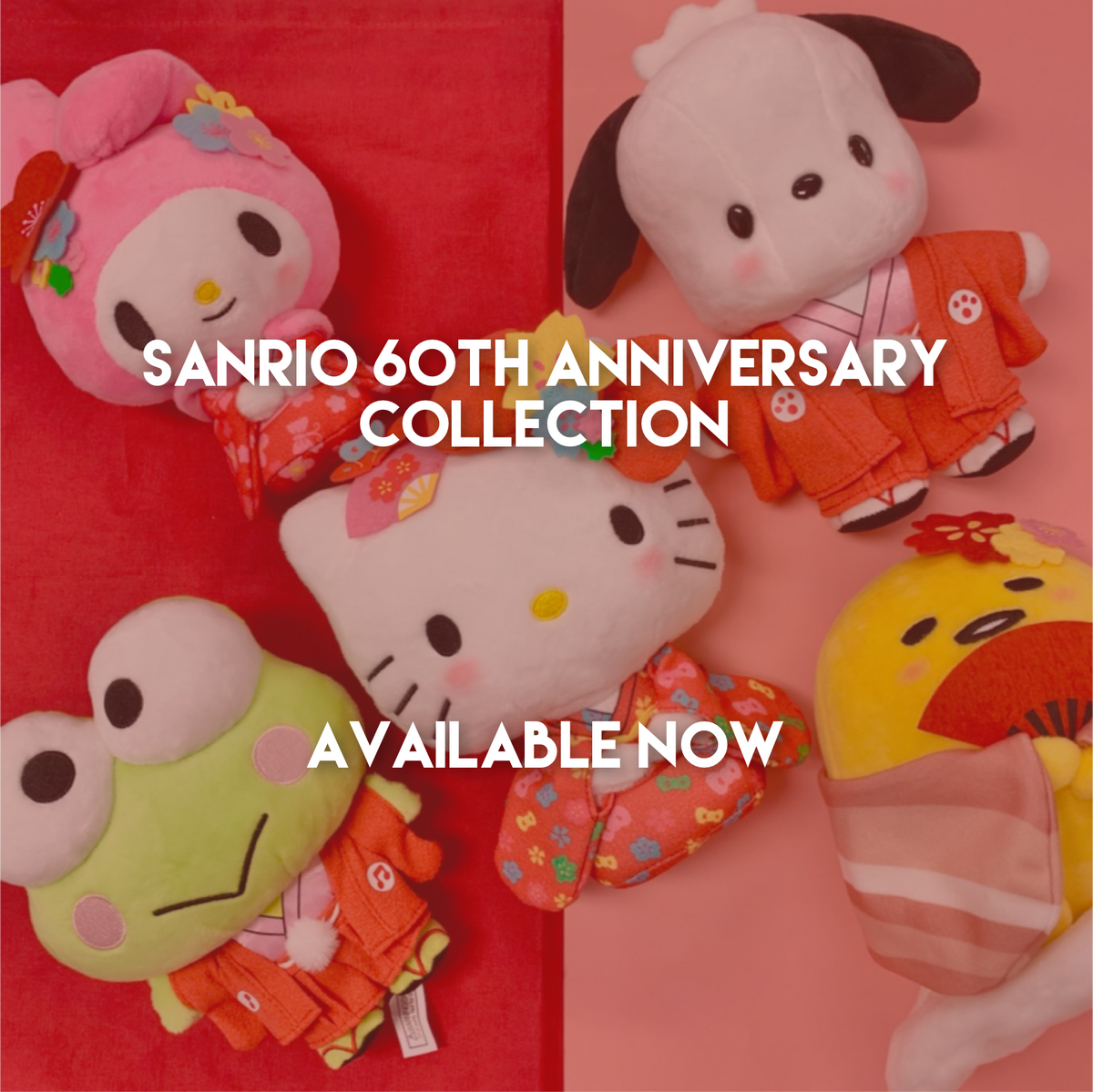 sanrio 60th anniversary plush