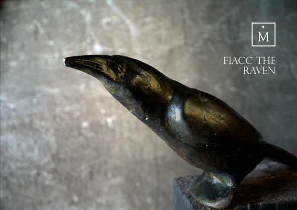 Fiacc The Raven - Bronze Sculpture by Charlie Mallon