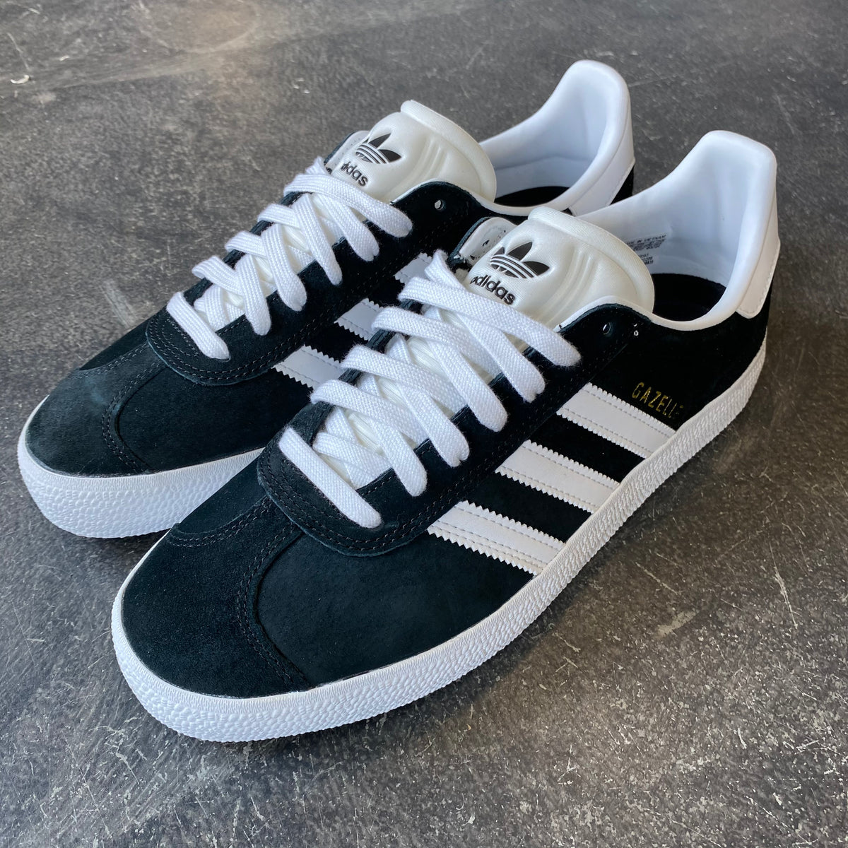 Adidas Gazelle Black/White – 561