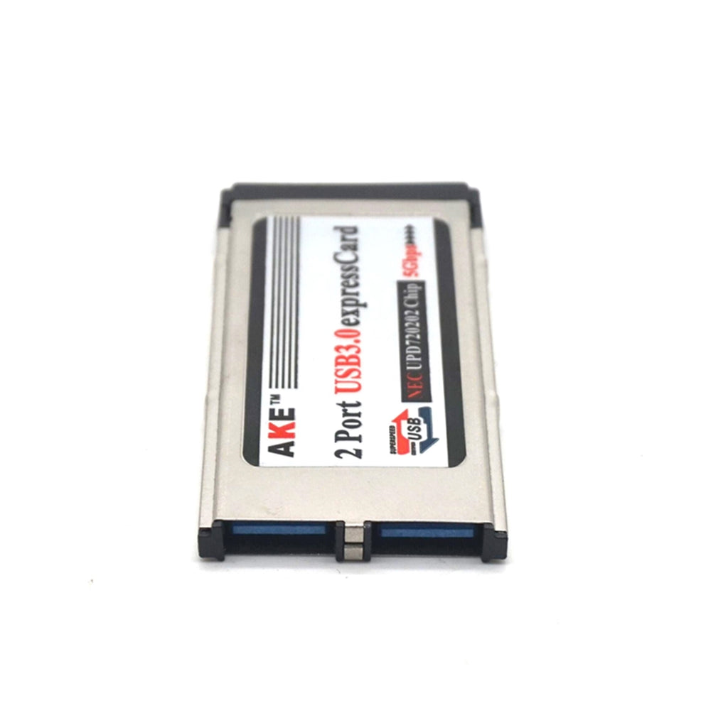 USB 3.0 54mm 2 Port Express Card Adapter Expresscard NEC D720202 for Laptop