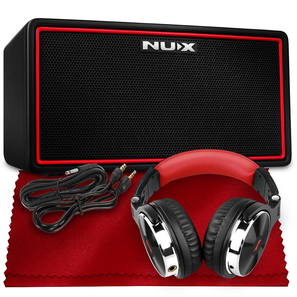 NUX Mighty Air Wireless Stereo Modeling Guitar & Bass Amplifier with B