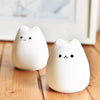 Silicone Touch Sensor 7 Colors Cute LED Night Light Lamp for Kids Bedroom Desktop Decor