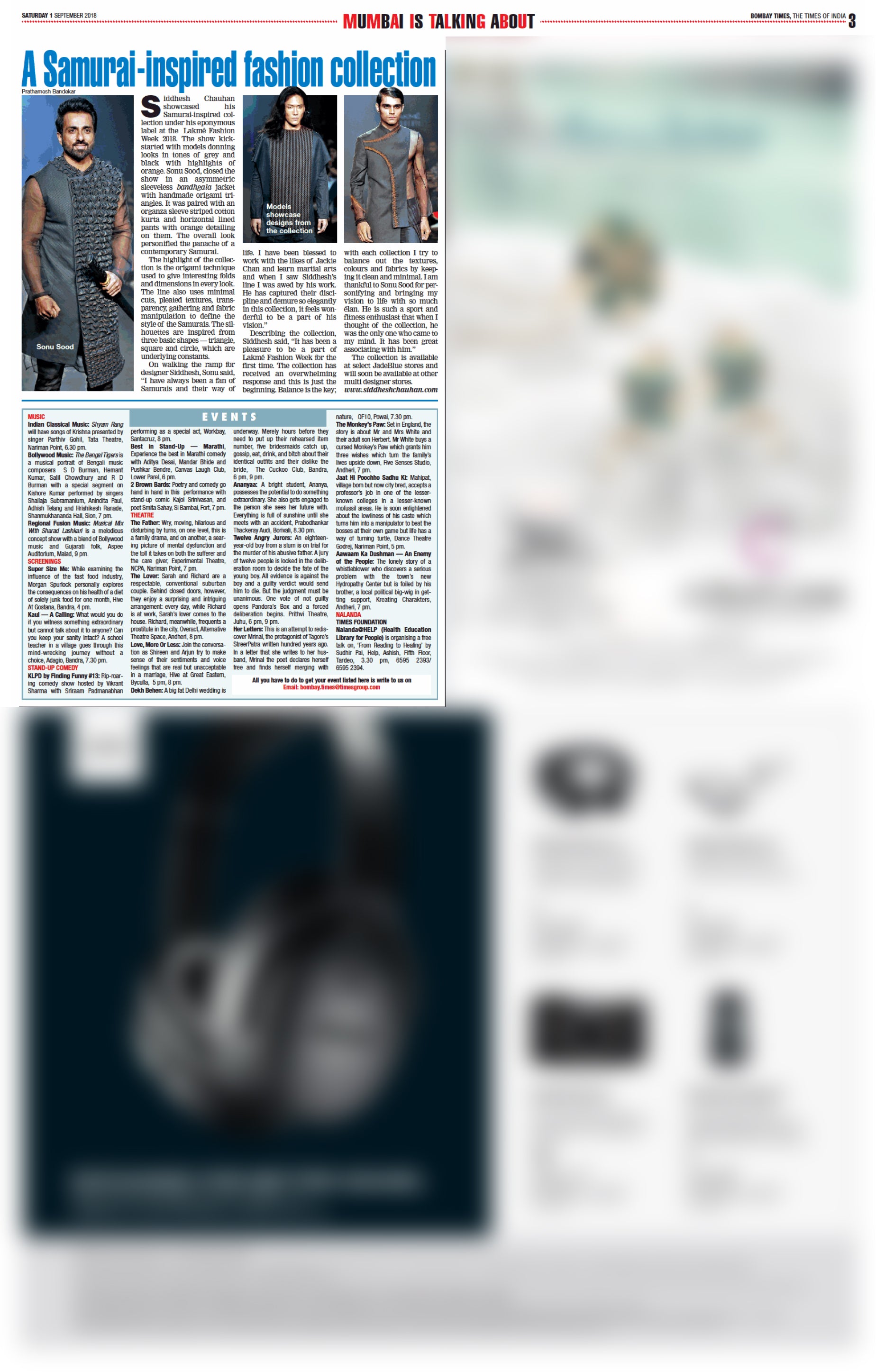Samurai by Siddhesh Chauhan | Lakme Fashion Week 2018 | Bombay Times