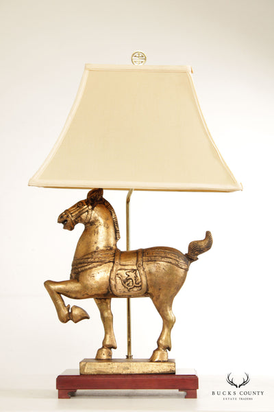 tang horse lamp