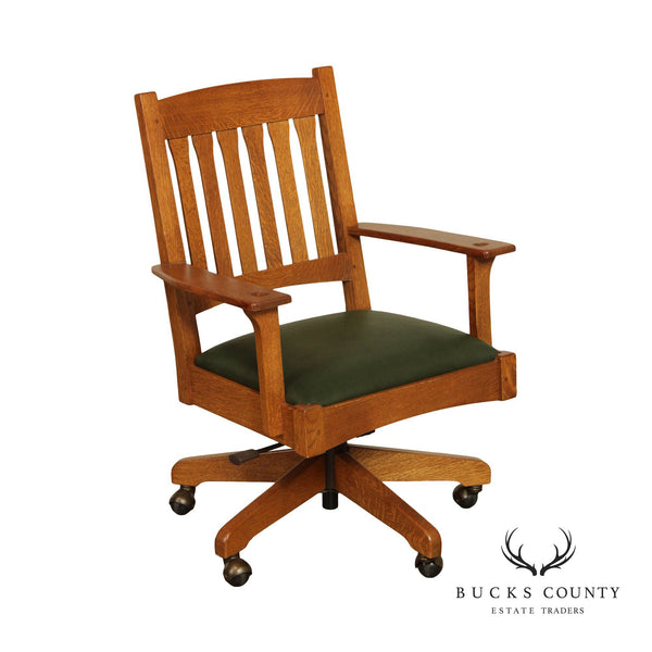 stickley swivel chair