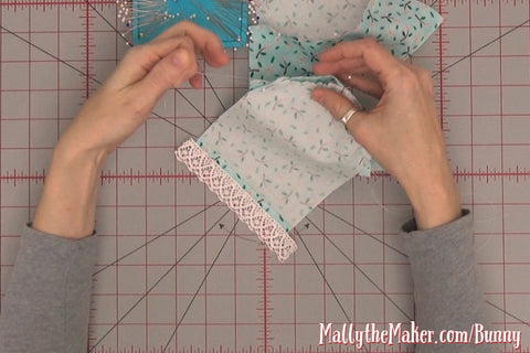 How to sew Ms Bunny Doll Dress Tutorial