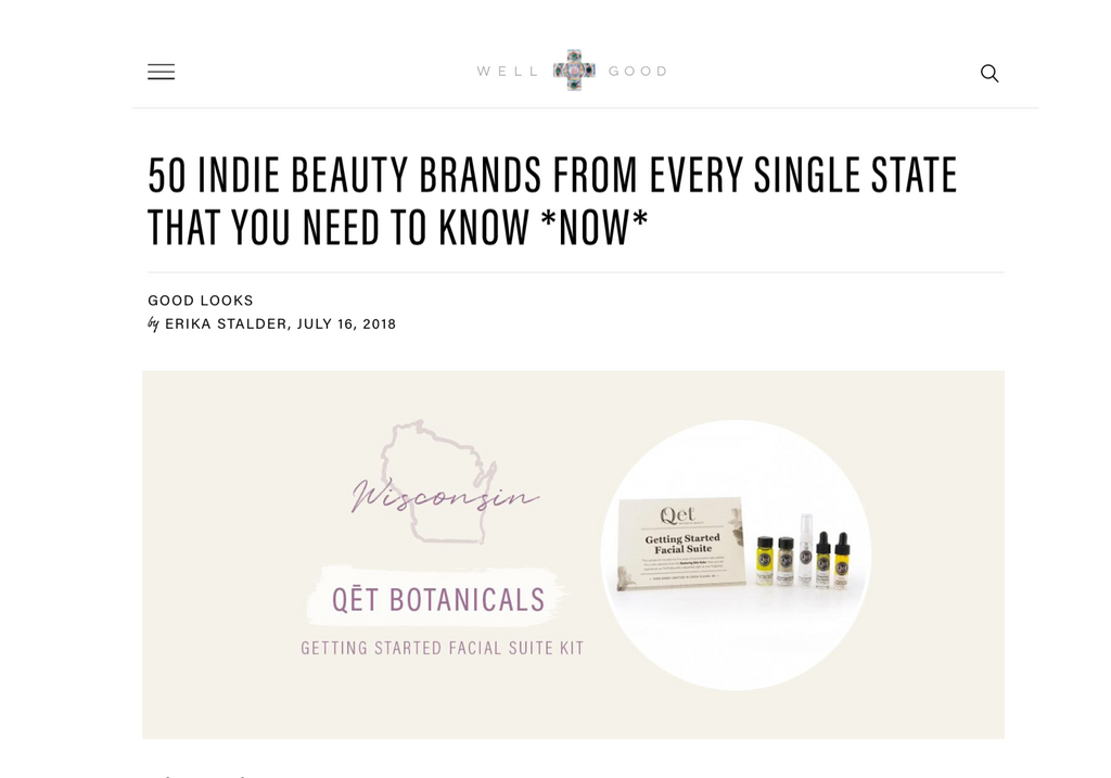 Qēt Botanicals clean beauty brands from USA