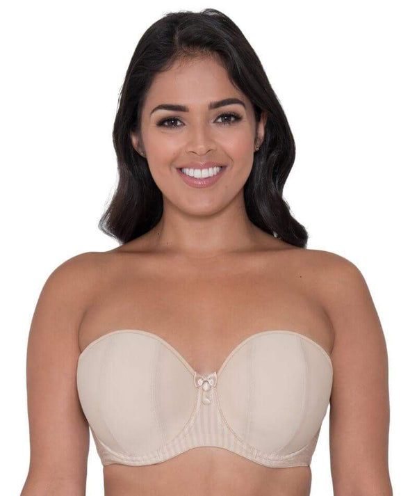 Curvy Kate Luxe Strapless Bra Biscotti