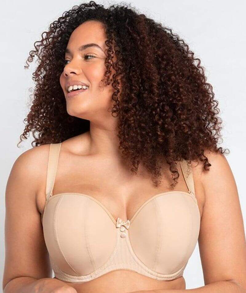 Curvy Kate Luxe Strapless Bra Biscotti