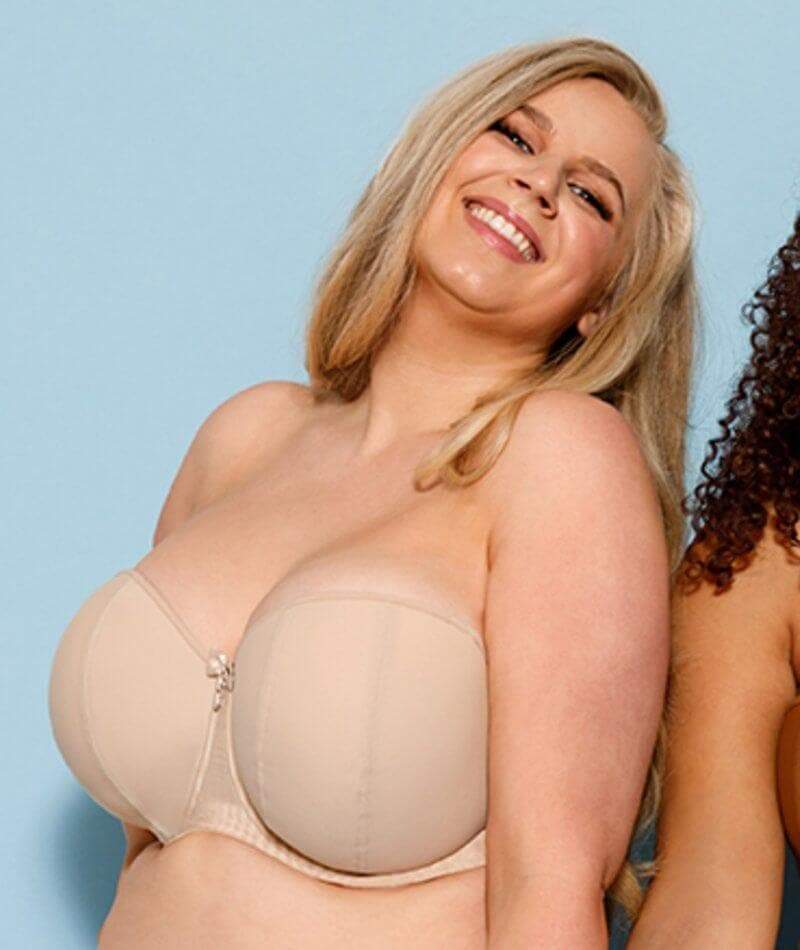 Curvy Kate Luxe Strapless Bra Biscotti