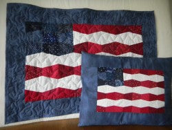 Independence Day Quilt & Pillow