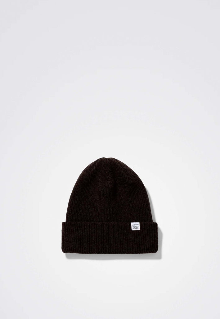 norse projects short beanie