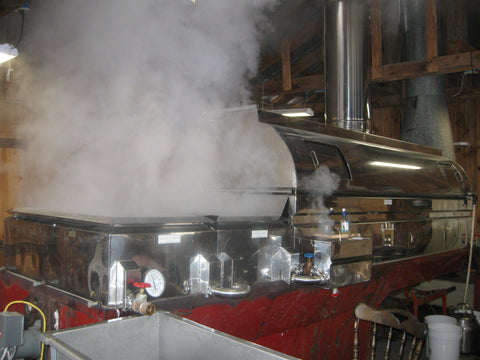 boiling sap