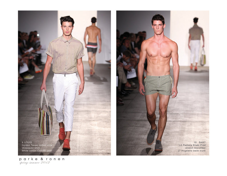 Parke & Ronen S/S 2012 "España Modernista" Lookbook