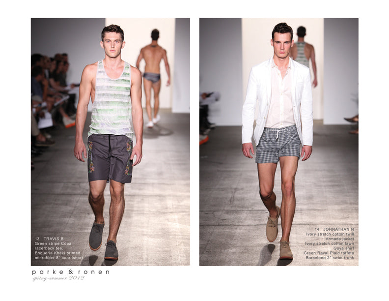 Parke & Ronen S/S 2012 "España Modernista" Lookbook