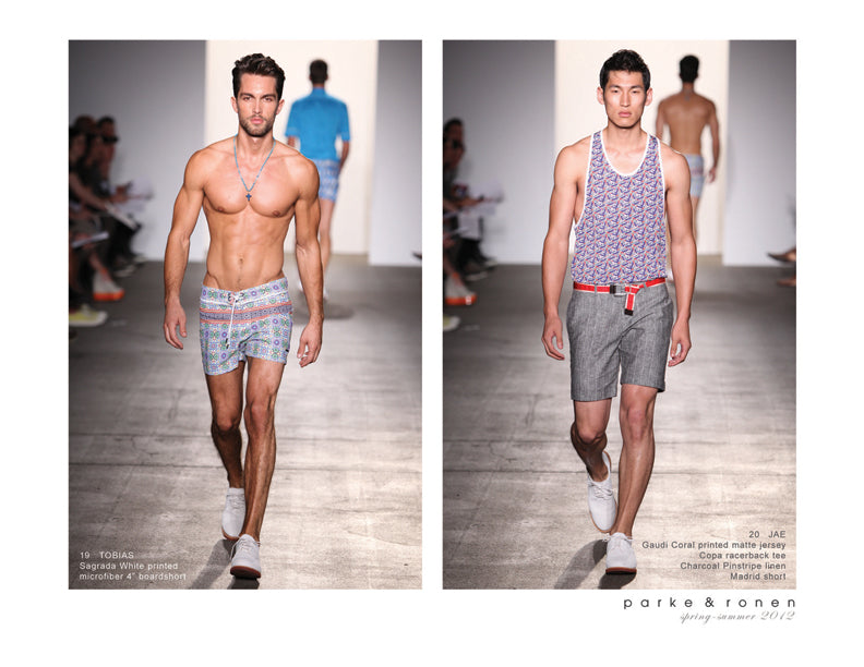 Parke & Ronen S/S 2012 "España Modernista" Lookbook