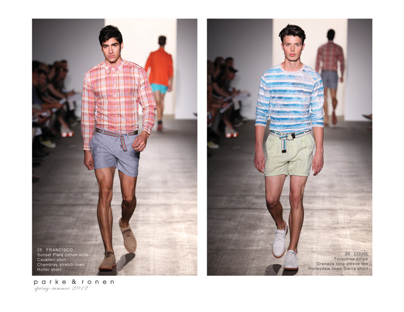 Parke & Ronen S/S 2012 "España Modernista" Lookbook