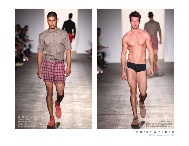 Parke & Ronen S/S 2012 "España Modernista" Lookbook