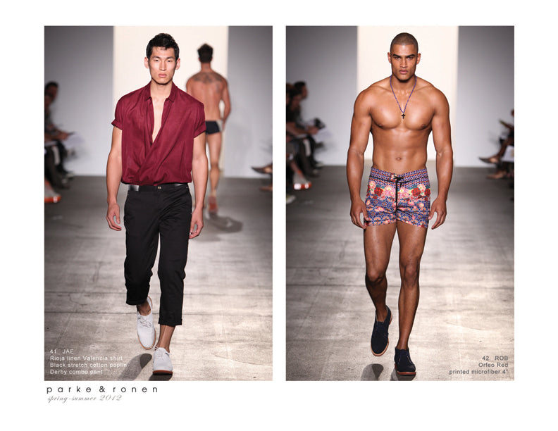 Parke & Ronen S/S 2012 "España Modernista" Lookbook