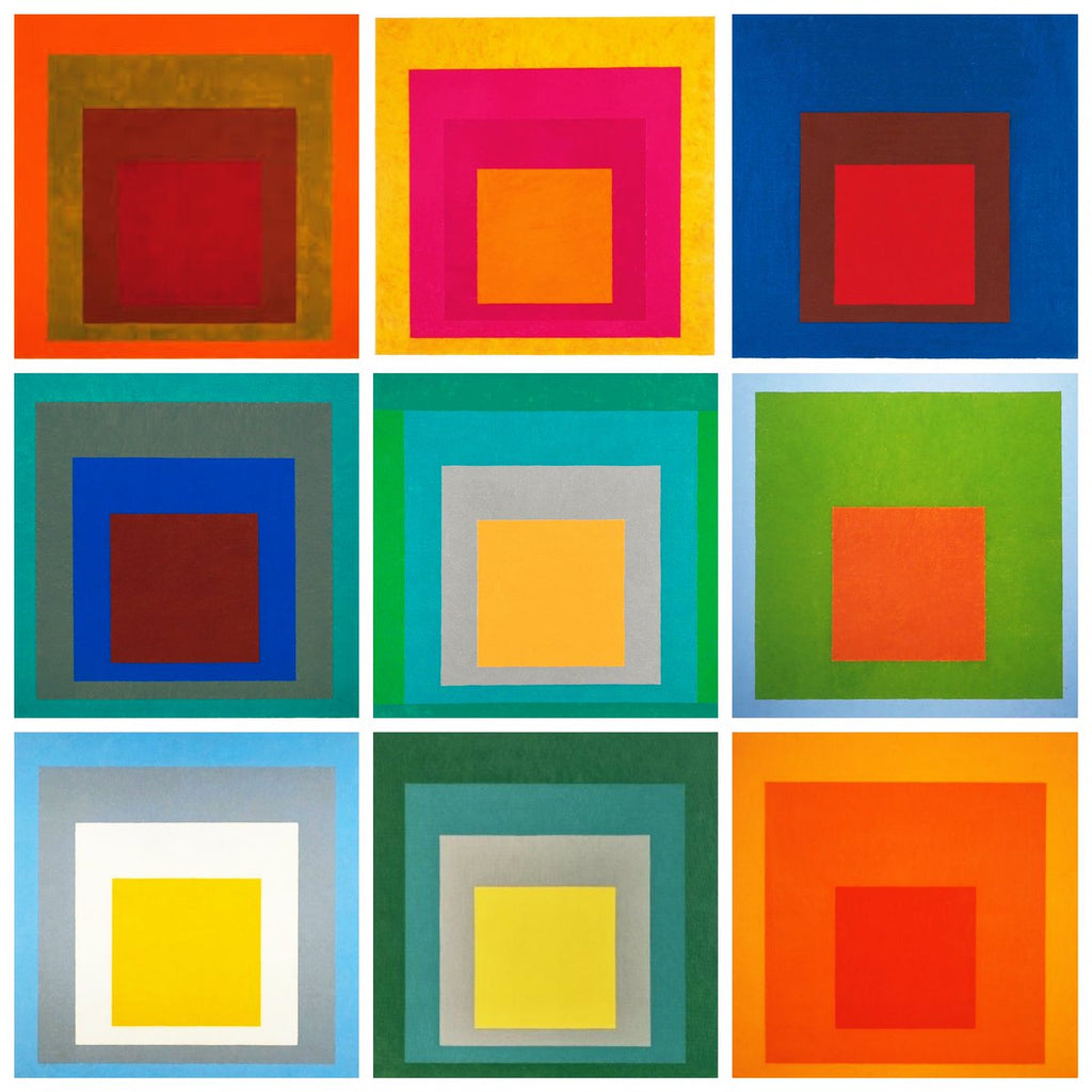 Dora Larsen Colourful Lingerie Josef Albers Colour Theory