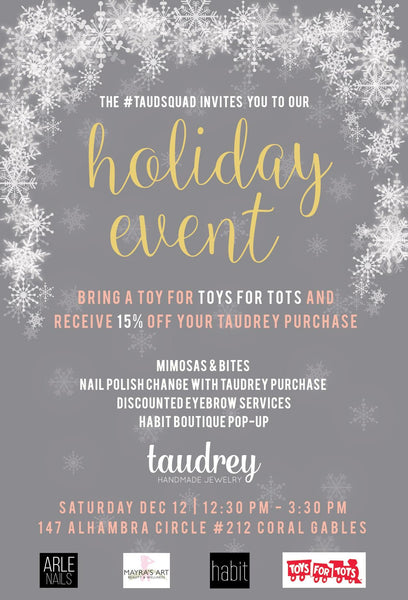 Taudrey Holiday Event