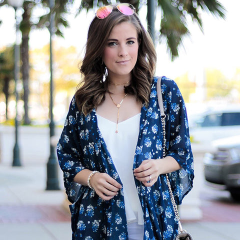 taudrey blogger Courtney Inkpen Dainty Darling Necklace