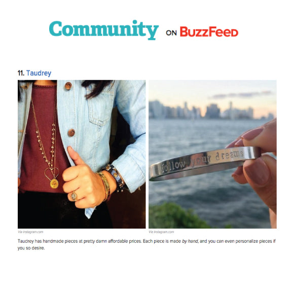 buzzfeed taudrey article story affordable jewelry online