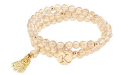 taudrey I'm blushing bracelet set blush crystals gold tassel red carpet trends everyday style