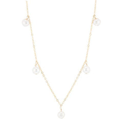 taudrey pearly whites necklace pearl choker