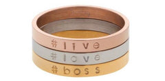 three-ring circus multi-metal ring stack