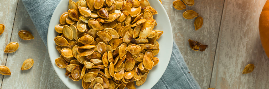 Hot Honey Roasted Pumpkin Seeds