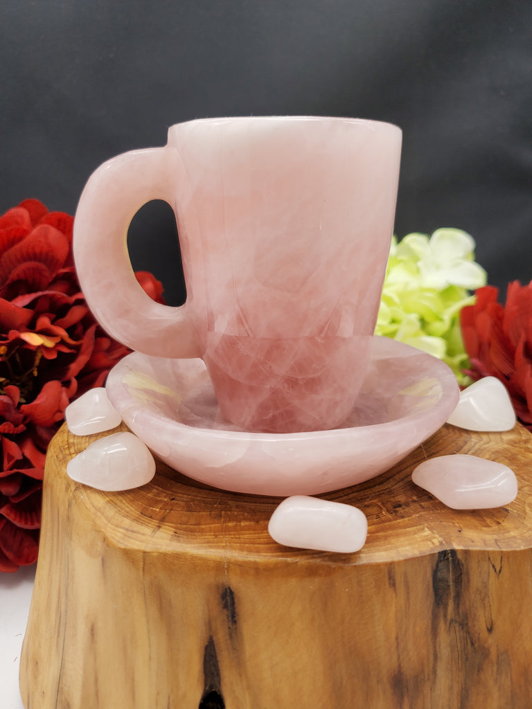 Midwinter cup and saucer 11 available Rose Quartz 