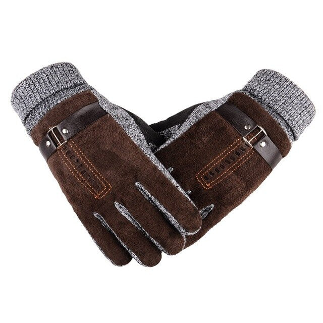 thick winter gloves