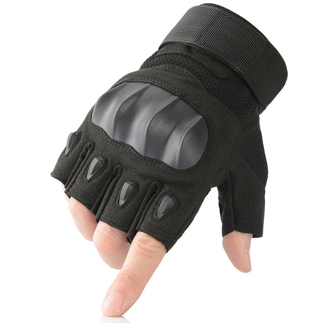 military half finger gloves