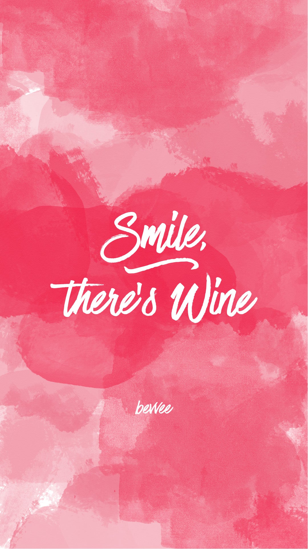 watercolor wine phone wallpaper funny quote cute