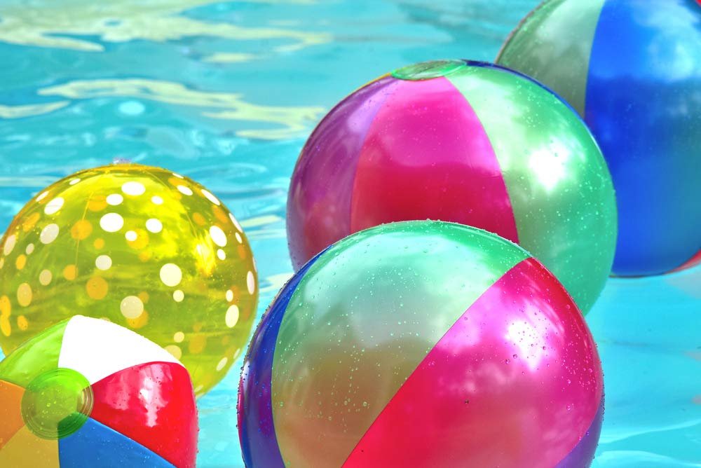 pool toys balls