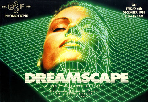famous dreamscape flyer early 90's