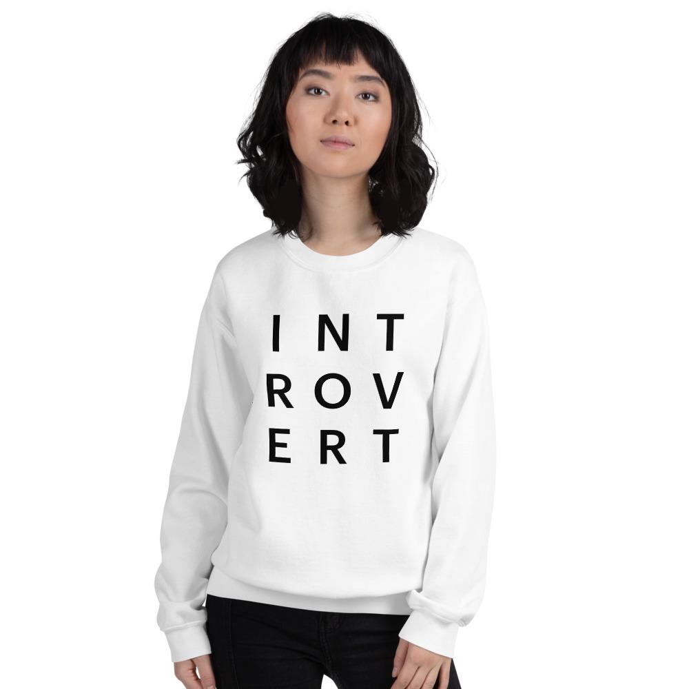 introvert sweatshirt