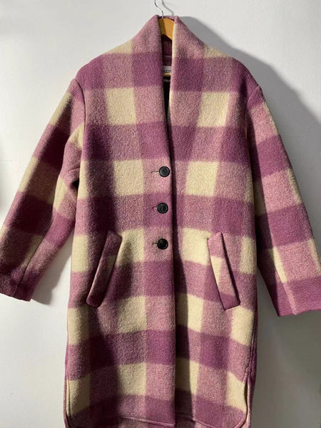2021 Style of Woolen Jackets In Autumn Pink and Fashionable and Loose Ladies