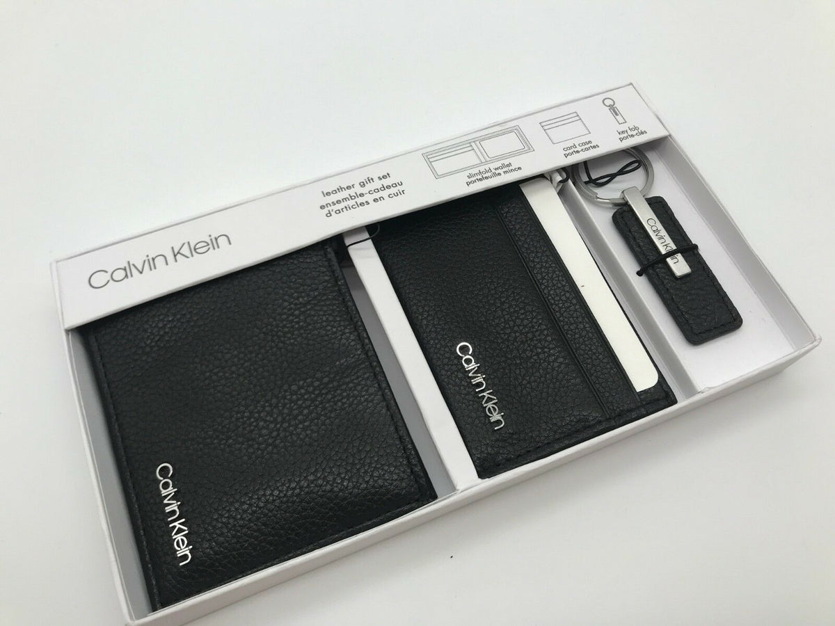 calvin klein wallet set