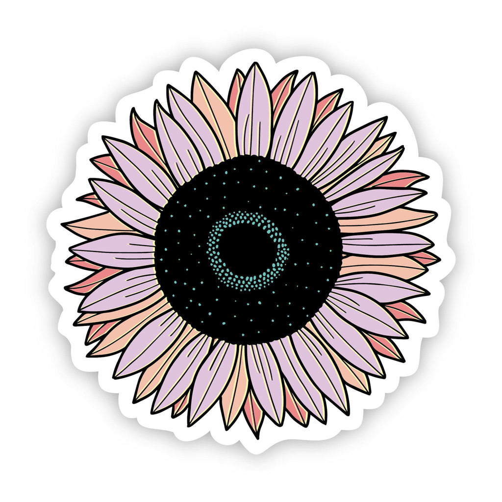 Sunflower Multi Color Aesthetic Sticker | Big Moods