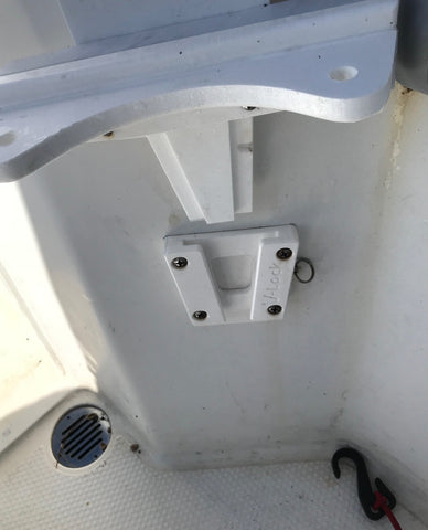V-Lock Used for a Dive Tank Holder