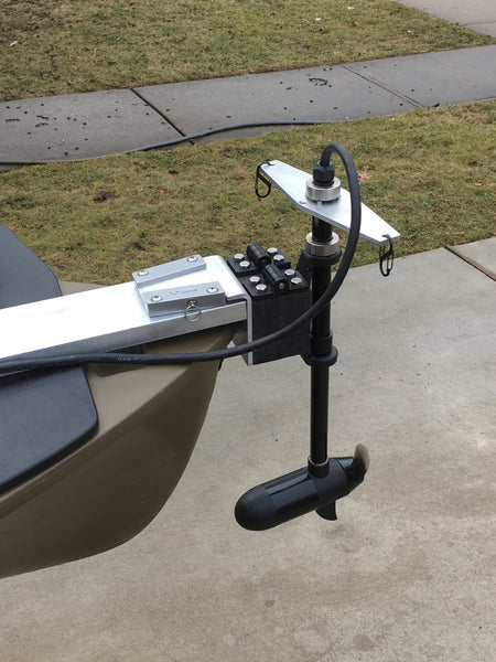 V-Lock mounted trolling motor