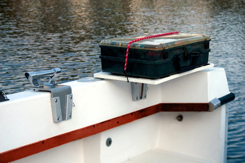 V-Lock securing a tackle box