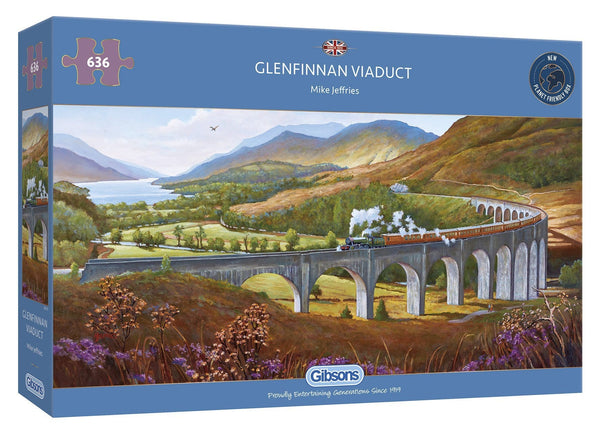 Gibsons Glenfinnan Viaduct 636 Piece Jigsaw Puzzle G4037 