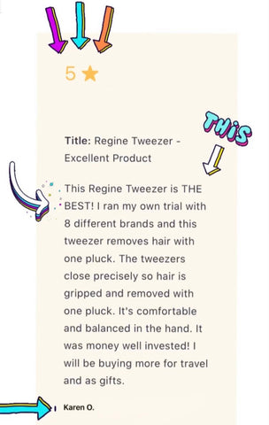 regine tweezers premium quality slant tip tweezer one pluck hair remover