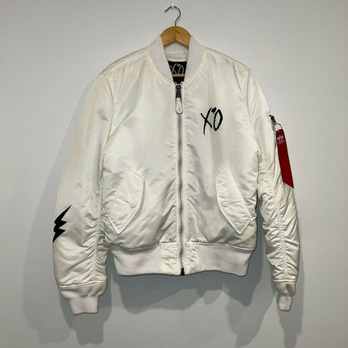 The Weeknd x Futura Starboy Toronto Alpha XO Bomber Jacket Size L