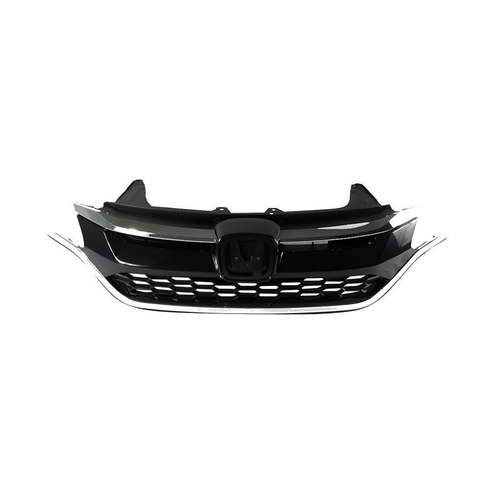 2015 2016 Honda Crv Front Upper Bumper Grille With Chrome Trim By Auto