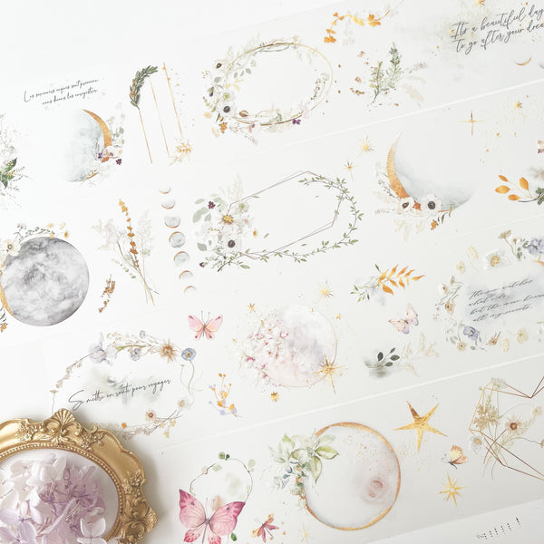 ♡海外マステ♡ Journal Pages さん Floral moon | www.esn-ub.org