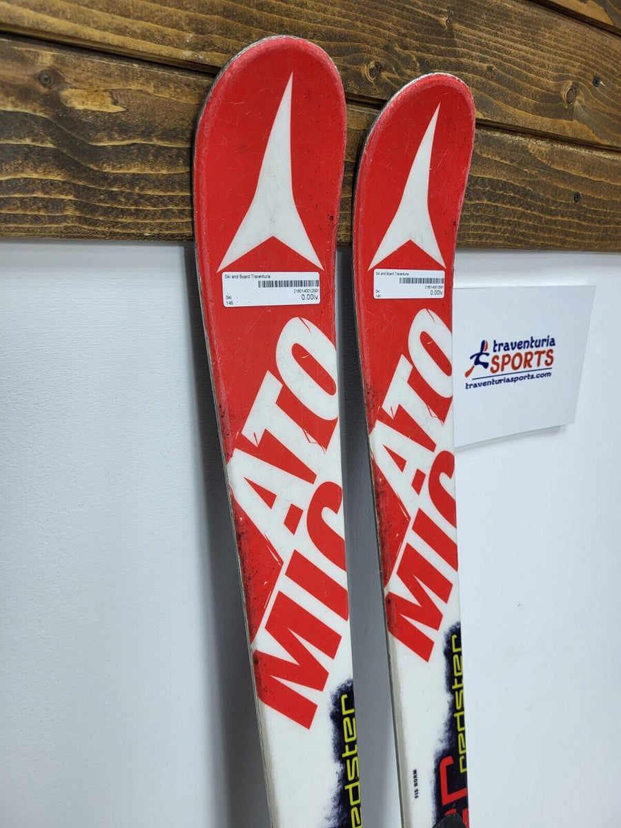 bout Aubergine Eindig Atomic Redster GS 145 cm Ski + Atomic 10 Bindings Winter Fun Sport Out –  Traventuria Sports